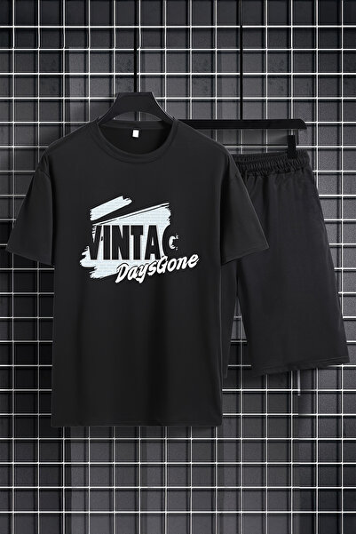 MYADA Vintage DaysGone Дитячий комплект з принтом - велосипедний комір, шорти...