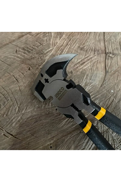 Ingco ÇOK AMAÇLI PENSE ÇEKİÇ ÇİT PENSESİ SİVRİ ÇEKİÇ TEL KESME PENSESİ 27CM