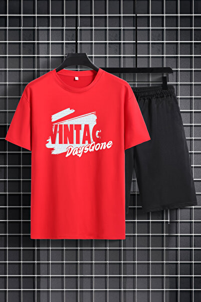 MYADA Vintage DaysGone Дитячий комплект з принтом - велосипедний комір, шорти...