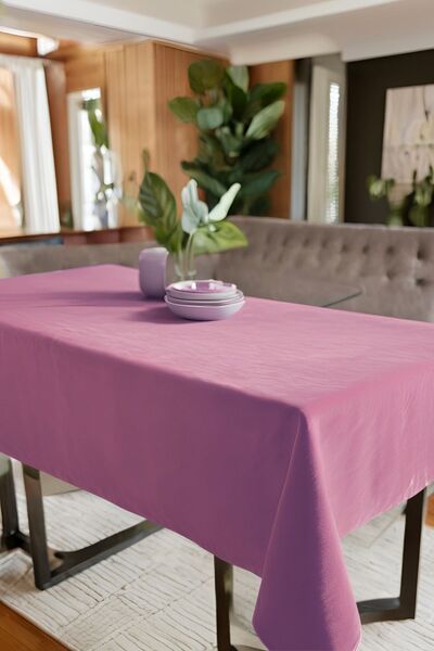 Cortibo Barcelona Dried Rose - Velvet Textured Tablecloth