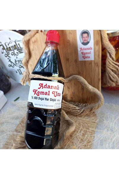 adanalı kemal usta Nar Ekşisi 1000gr Mersin Yöresine Ait Nar Ekşi Tatlı Ve Ek...