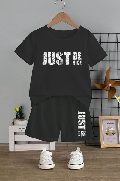 MYADA Just BE Nice 2-комплект - Велосипедна комір, шорти на резинці, з принто...