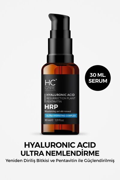 HC Care Hyaluronik Asit - Yoğun Nemlendirici Cilt Bakım Serumu - 30 Ml.