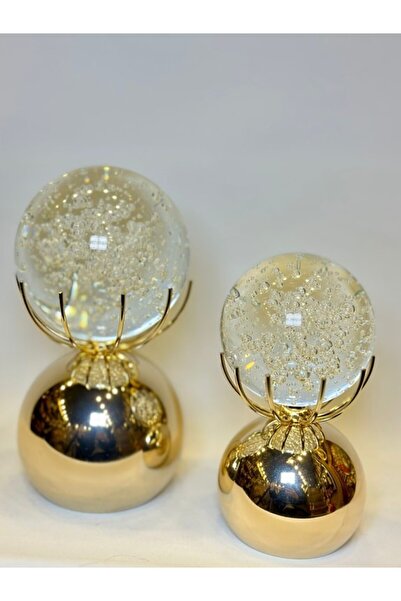 Genel Markalar 2'Lİ METAL AHTAPOT KÜRE DEKOR GAGA-051