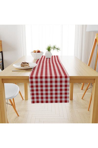 Evmila Christmas Patterned Runner Model