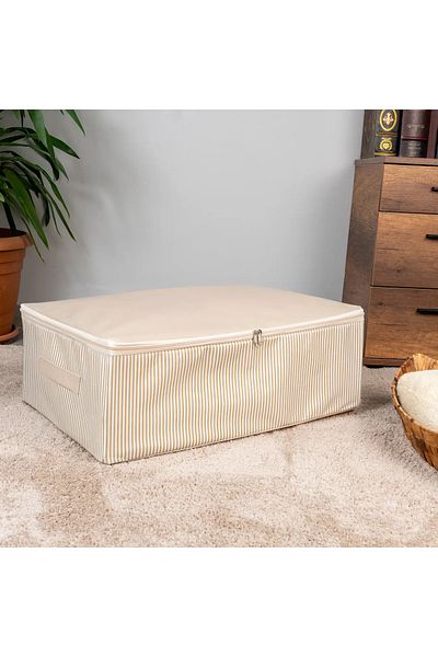 AYHANHOME Organizer ντουλαπιού κάτω από βαλίτσα - 2 τεμάχια, μεγάλο μέγεθος, αποθήκευση και οργάνωση αποθεμάτων 60x40x20