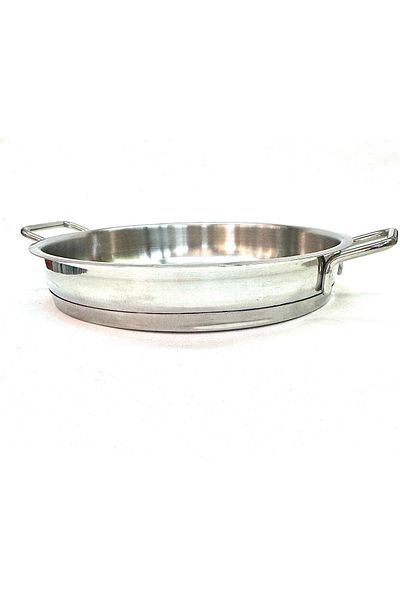 Ulutaş 24 Cm Stainless Steel Upright Egg Pan