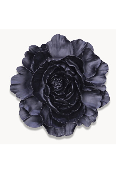 Selim Lotus Dekoratif Çiçek Siyah