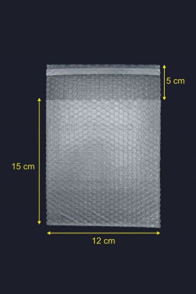 15x12+5 cm 250 Adet Bantlı Balonlu Patpat Naylon Torba