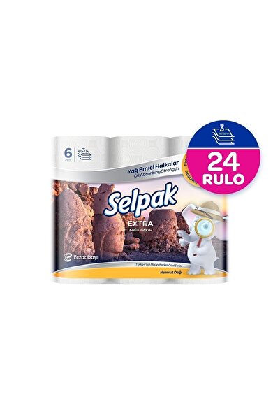 Selpak ® Türkiye’nin Mücevherleri Özel Seri - Yağ Emici 24’lü Kağıt Havlu