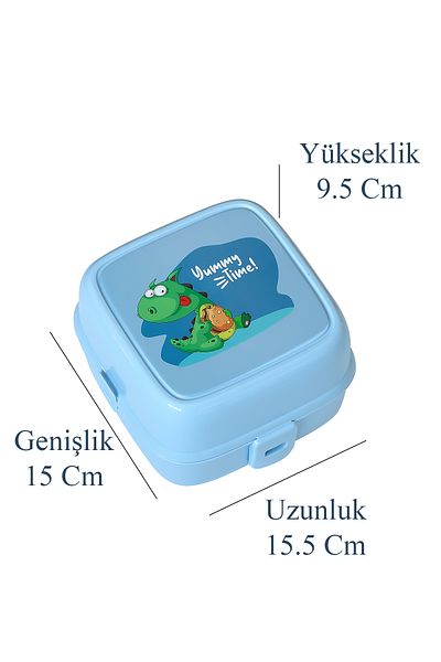 KORUCA Gondola Lunch Set Lockable 4 Compartment Lunch Box Children's Breakfast School G-400 Picnic Bag