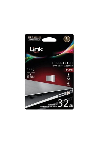 Linktech Link Tech Fit Premium 32gb Mini USB Flash Memory 25mb/s