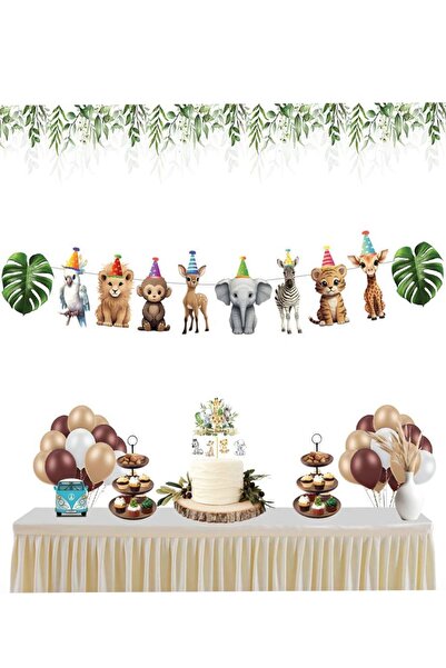 Trend Hediye Sepeti Safari Concept Pălărie de dimensiuni mari Banner cu anima...