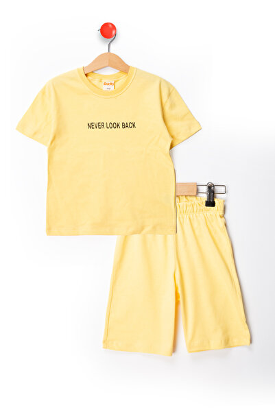 MUTTİ Set de pantaloni scurți și tricouri Never pentru copii