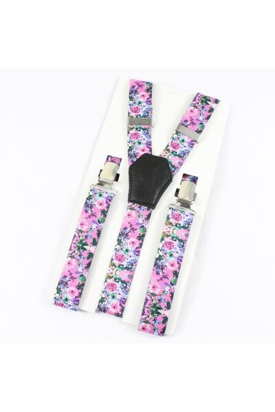 DWOY 3-Clip Floral Patterned Adult Trouser Hanger (Model 3)