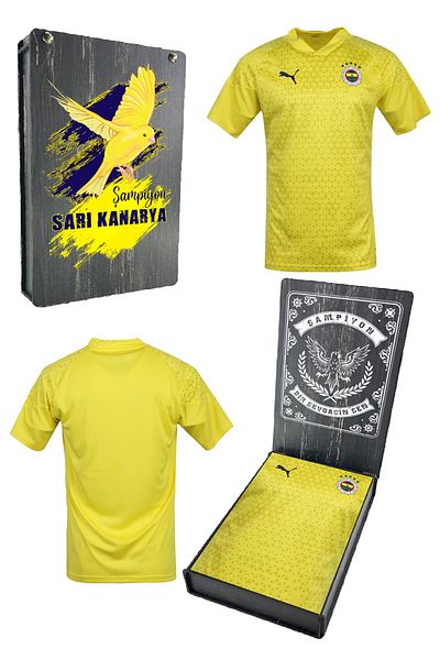 Fenerbahçe Μπλουζάκι προπόνησης ποδοσφαίρου A Team - Με Ξύλινο Κουτί