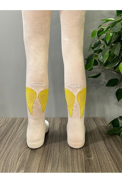 Pink Bunny gift for your baby Angel Wing Patterned Pantyhose for Baby Girl and Child - 1 Pair