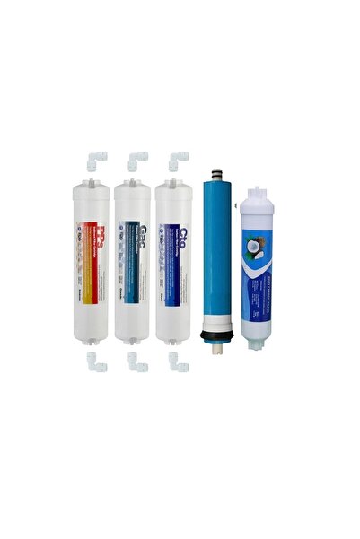 AQUA BELLA Kapalı Kasa Su Arıtma Cihazı Filtresi 5 Li Filtre Seti