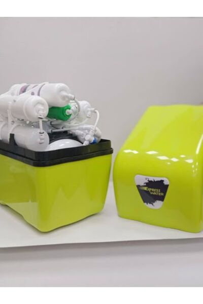 Express Water 6 Aşamalı Pompasız Tezgah Altı Kapalı Kasa 8lt Tanklı Su Arıtma Cihazı