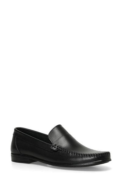 İnci Black Genuine Leather Pearl Abby Men's Shoes