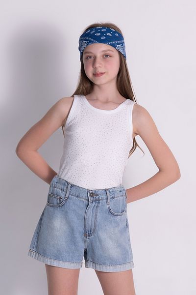 DMB BOYS & GIRLS Tricou pentru fete din bumbac cu bretele