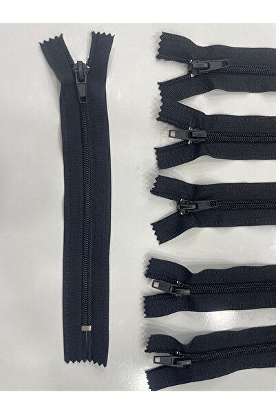 Birce Fermoar negru de 20CM - Tip10 20buc