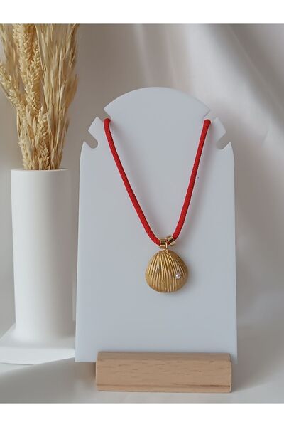 La fee aksesuar DENİZ KABUĞU - İSTİRİDYE KIRMIZI İP -  SİYAH İP ÖZEL TASARIM ...