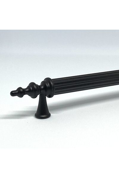 Mert Hırdavat Mâner pentru sertar pentru mobilier Black Dove de 192 mm