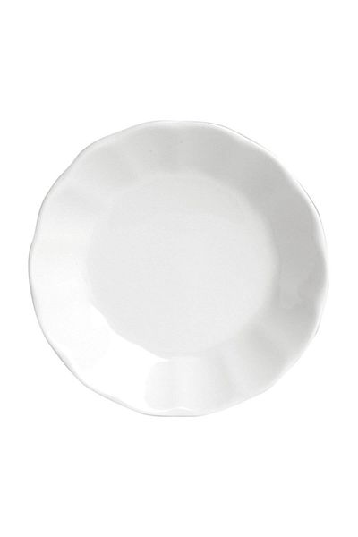 Porland 6-Piece White Tea Plate 12cm