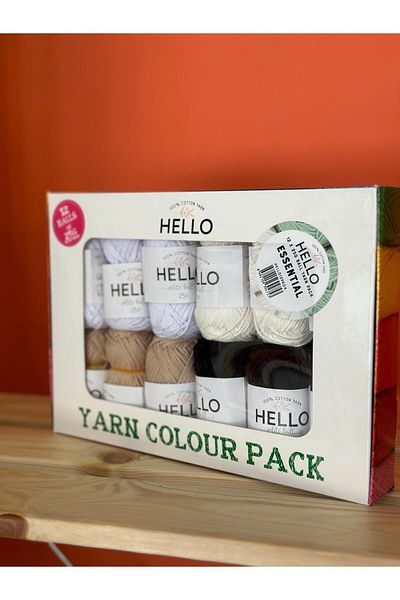 Tuva Yayıncılık Hello 12 Rope Set - 50 Grams - Main Tones
