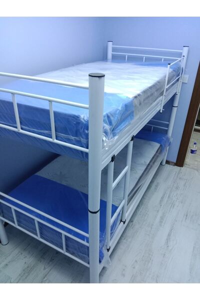 PalmirAtic Basic İki Katlı Metal Ranza