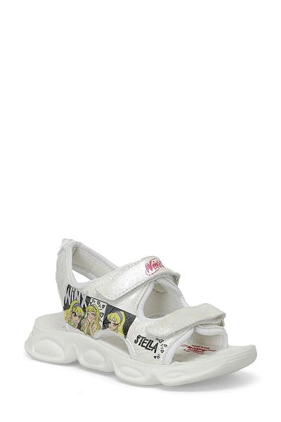 winx Bloom White - Sandale pentru copii cu licență