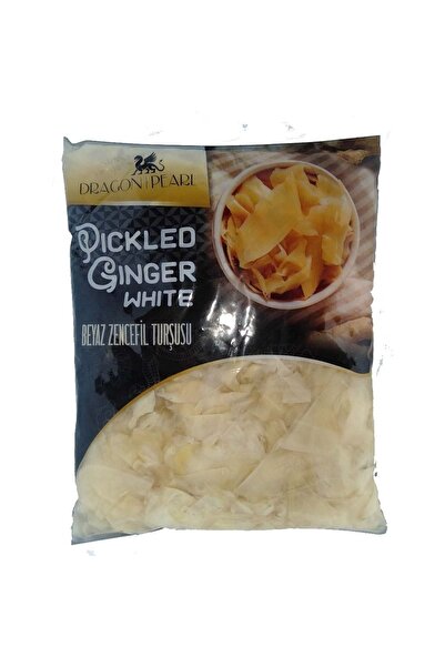 Dragon Pearl Beyaz Zencefil Turşusu ( Pickled Sushi Ginger ) 1500 Gr