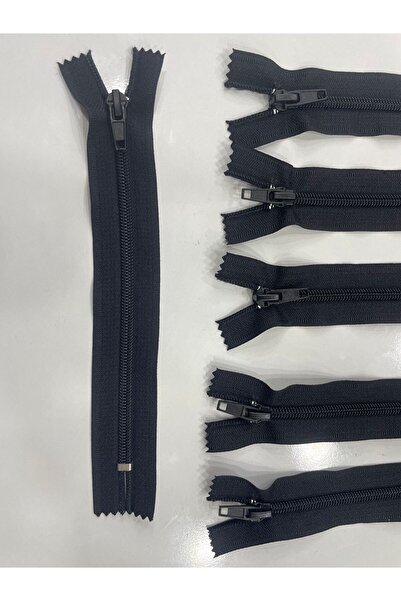 Birce 18CM SİYAH FERMUAR TİP10 20 ADET