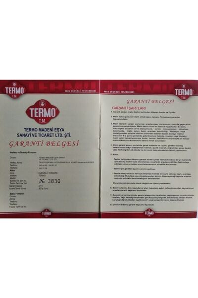 Termo Alüminyum Düdüklü Tencere 7 Lt Litre
