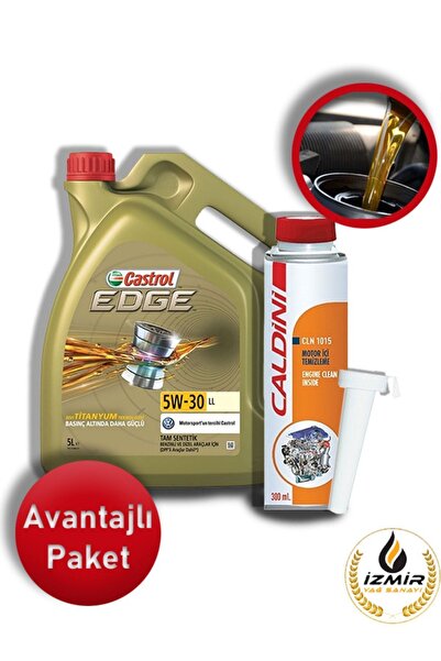 CASTROL Edge 5w-30 Ll 5l 2022 Tarihli Caldini Motor Içi Temizleme 300 ml