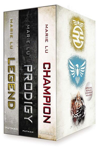 Penguin Books Marie Lu - Legend Trilogy Hardcover Boxed Set (Legend, Prodigy, Champion)