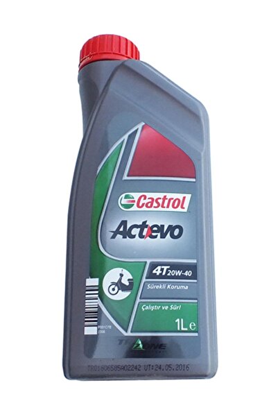 CASTROL Motosiklet Yağı  Actevo 4t 20w40