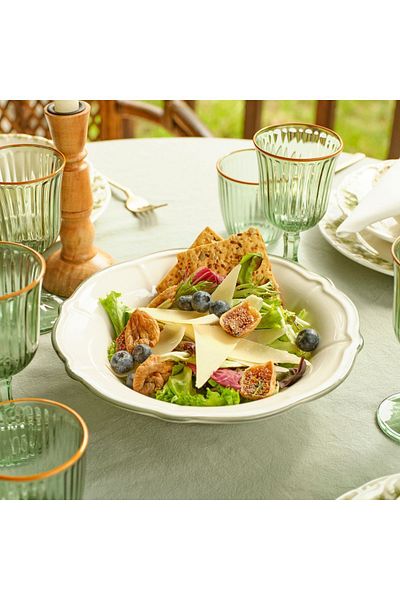 Bella Maison Green Sicilia Stoneware Salad Bowl - 25 cm