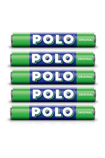Polo Naneli Delikli Şeker 33gr ( 5 Paket )