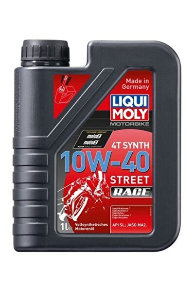 Liqui Moly Lıquı Moly 10w40 4t Race Motosiklet Tam Sentetik Motor Yağı 1 Litr...
