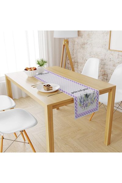 Evmila Spring Flowers Pattern Runner 2090