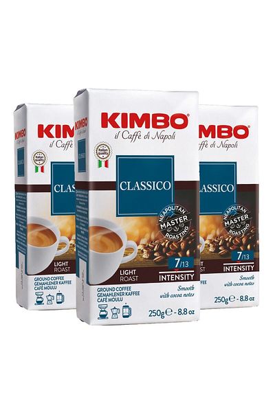 Kimbo Classico Filter Coffee (250 Gr) (Set of 3)
