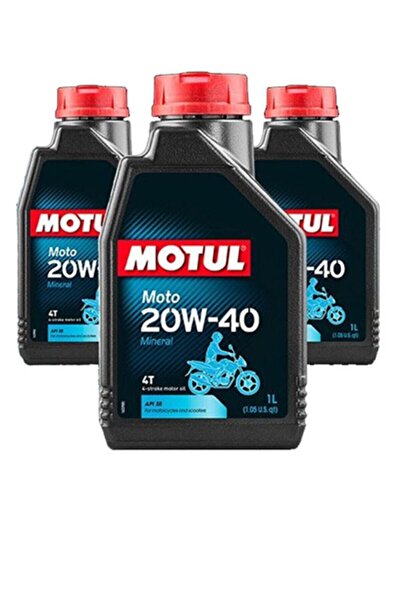 Motul Moto 20w40 1 Litre Mineral Motosiklet Yağı Ürt Trh 2022