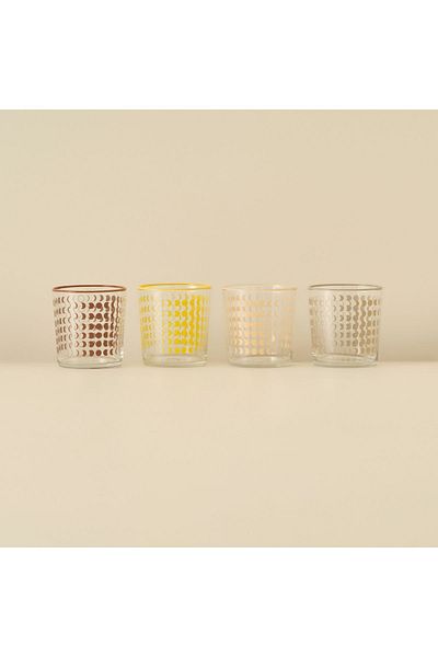 Bella Maison Moon Phase Set of 4 Glasses - 380 cc
