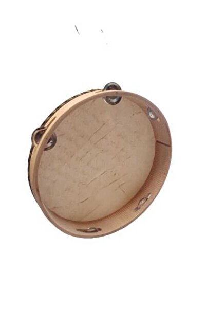 Akmen Müzik Aletleri ZİLLİ DERİLİ KINA/GELİN TEFİ 30CM