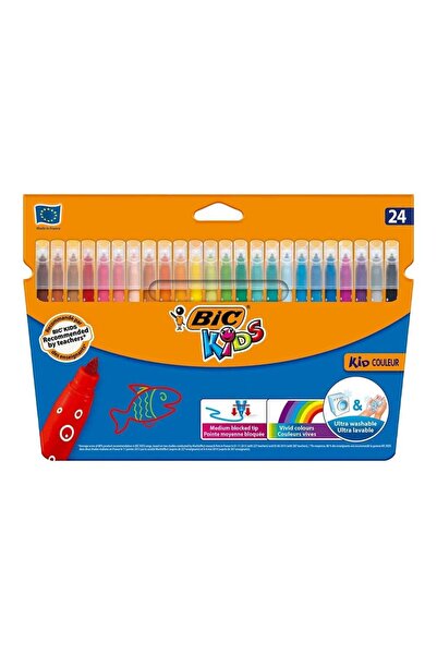 Bic BİC KİDS COLOR KEÇELİ BOYA KALEMİ 24 RENK