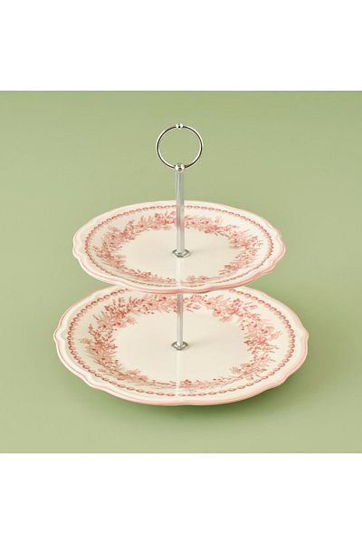Bella Maison Pavia Stoneware - 2-layer Cookie Holder Dried Rose