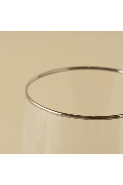 Bella Maison Premium Soft Drink Glass 6 Pack Silver (365 Cc)