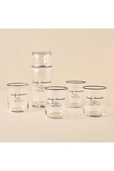 Bella Maison Daily Reminder Su Seti Siyah